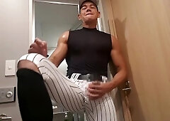Japanese baseball player gay porn